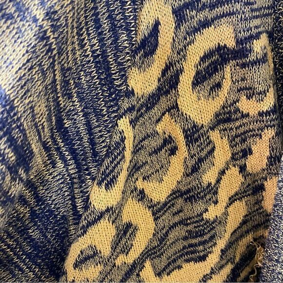 Ashley Stewart Open Waterfall Fringe Cardigan Sweater Sz 14/16 - Picture 8 of 11